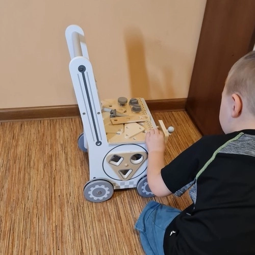 Dřevěná dílna 3v1 pro děti