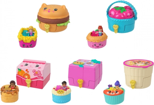 Polly Pocket Snacky Pojízdný Set