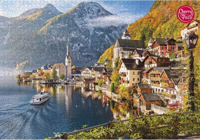 Puzzle Halštat při ranním světle 2000 dílků