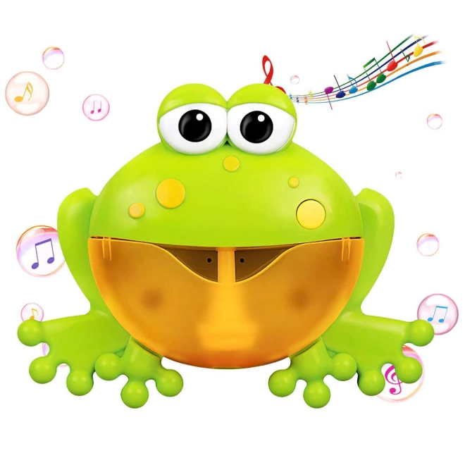 Veselá melodie při výrobě bublinek