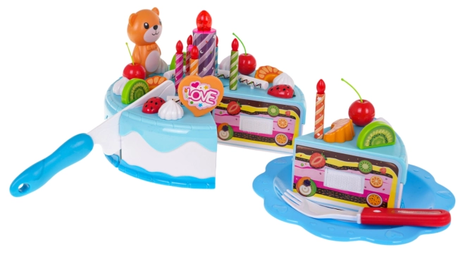 Narozeninový dort Party Set – Modrý