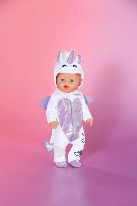 Kostým jednorožec pro panenku BABY born 43 cm