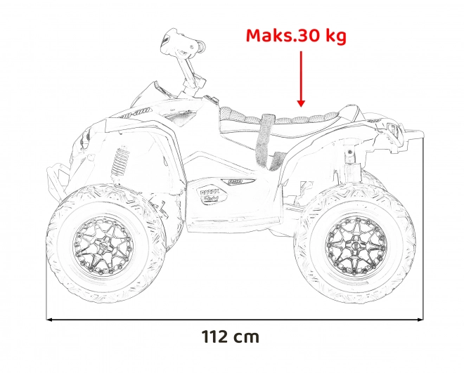 Dětská čtyřkolka Maverick ATV Khaki