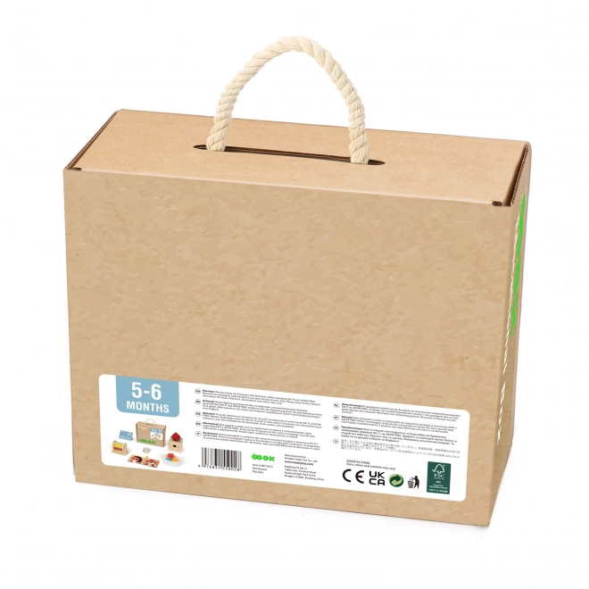 Tooky Toy velký montessori vzdělávací box 6v1