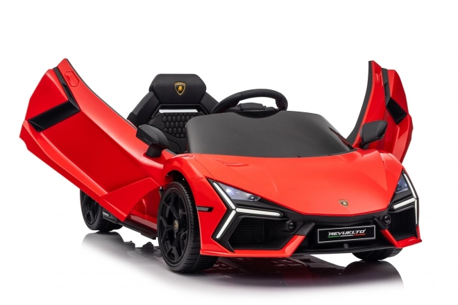 Dětské auto Lamborghini Revuelto červené