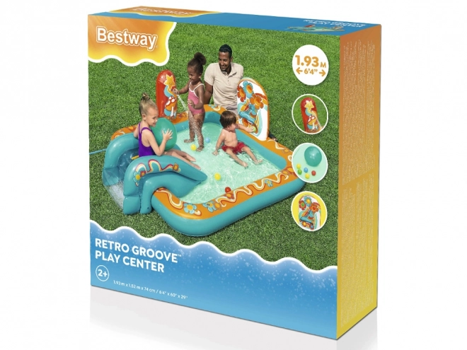 Bestway Retro Groove nafukovací hrací centrum