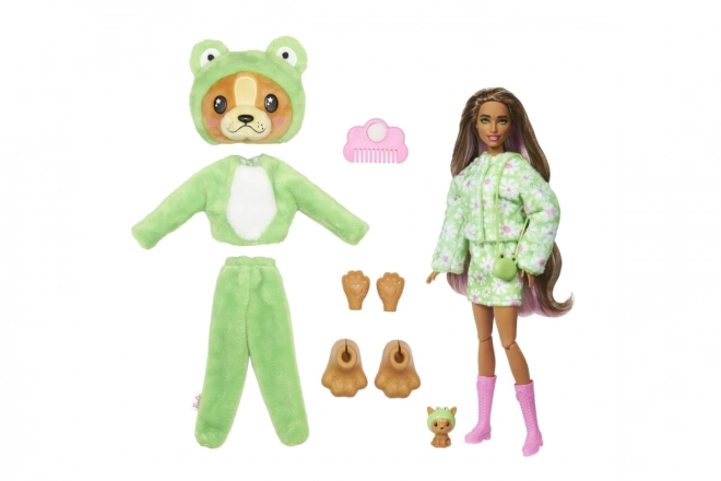 Panenka Barbie Cutie Reveal Dog Frog