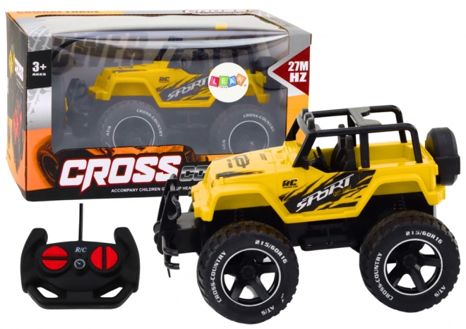 Závodní RC Terenovní Auto 1:18 Žluté