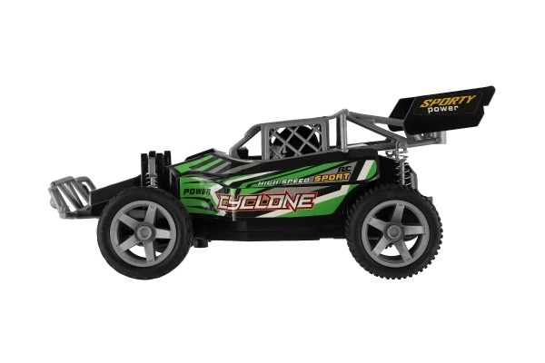 Rychlostní RC buggy auto zelené