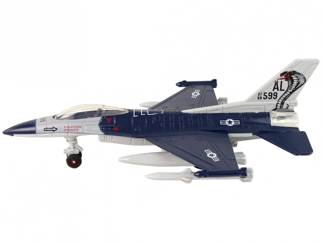 Funkční model letadla s osvětlením a zvuky 1:72