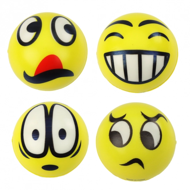 Antistresový míček s emotikonem 6 cm