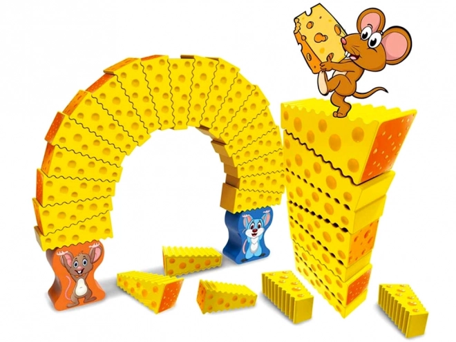 Arkádová hra s myší sýrovou věží GR0499