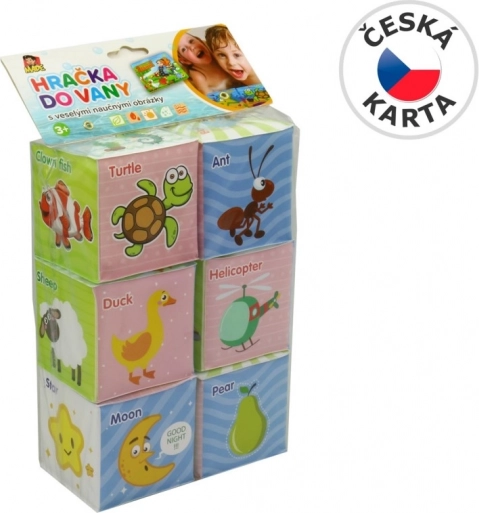 Pěnové kostky do vody 7 × 7 × 7 cm