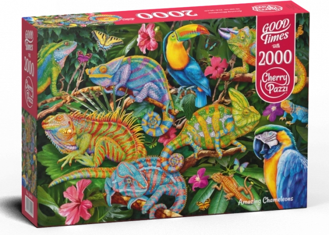 Puzzle Úžasní Chameleoni 2000 dílků