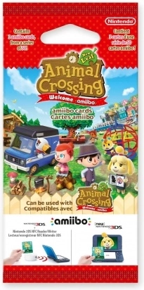 amiibo karty Animal Crossing: Happy Home Designer – sada 3 karet (vol. 5) pro Nintendo 3DS