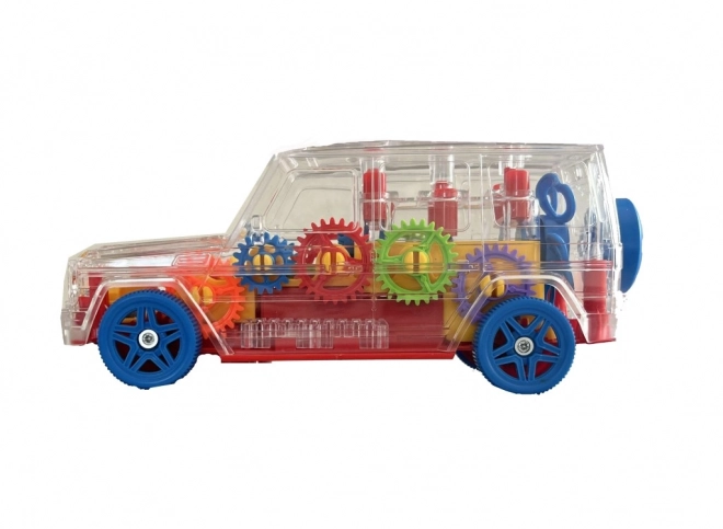 Auto transparentní Off Road