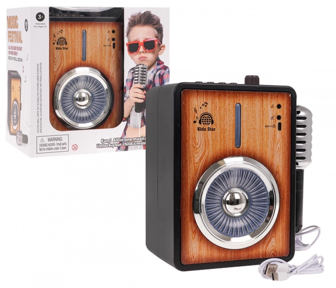 Zesilovač s funkcí Bluetooth + mikrofon