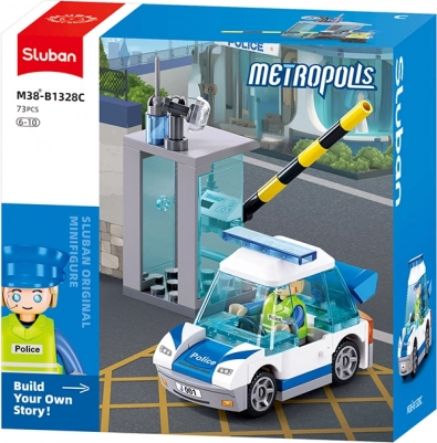 Sluban Metropolis policejní auto