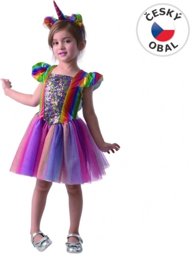 Šaty na karneval jednorožec pro děti