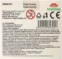 Vodní bomby s nástavcem na kohoutek - sada 37 ks