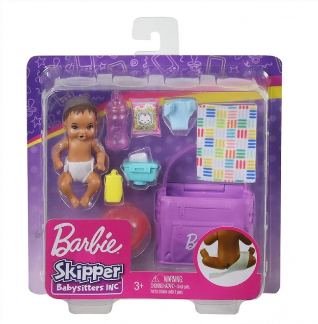 Barbie miminko herní sety – Čištění zubů