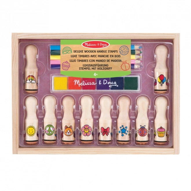 Melissa a Doug - Sada razítek DeLuxe