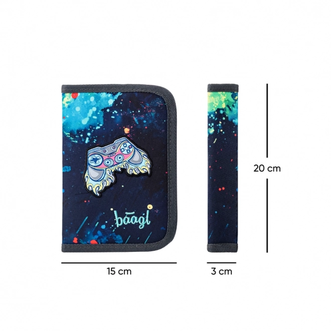 Školní set BAAGL Airy Chill: batoh, penál, sáček