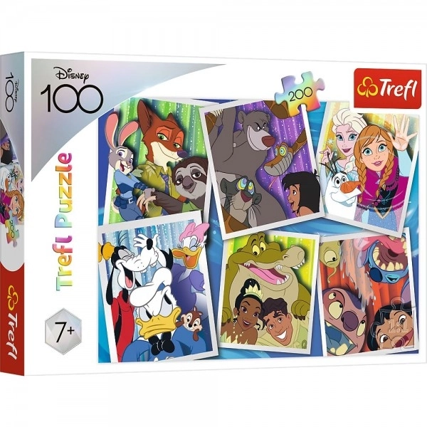 Puzzle 200 dílků Disney hrdinové