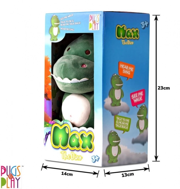 Interaktivní dinosaurus Max zelený