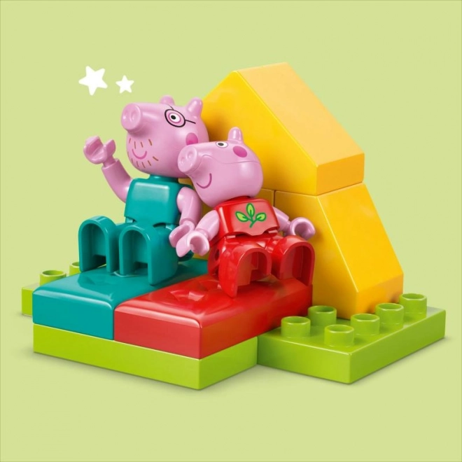 Lego duplo táboření s prasátkem Peppou