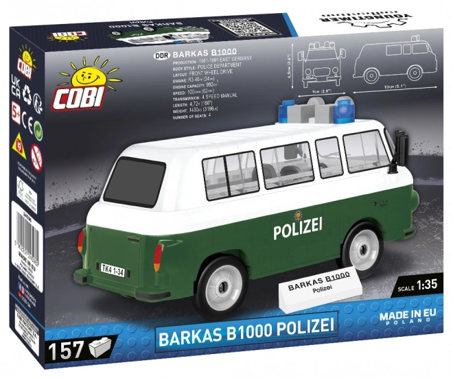 Konstrukční kostky Barkas B1000 Polizei