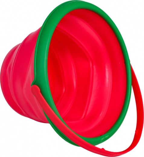 Skládací kyblík, který šetří místo