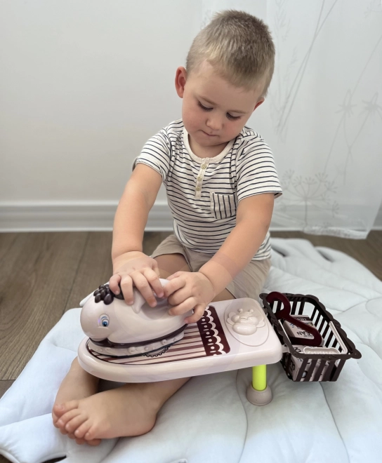Woopie Dětská sada na žehlení 2v1 s deskou a hudbou