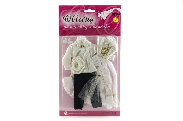 Svatba - oblečky pro panenky