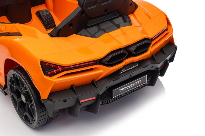 Dětské elektrické auto Lamborghini Revuelto oranžové