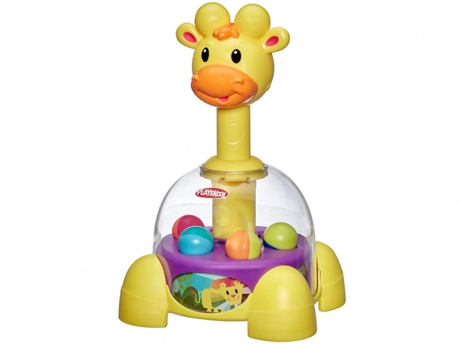 playkool žirafí roztočná věž s kuličkami od hasbro