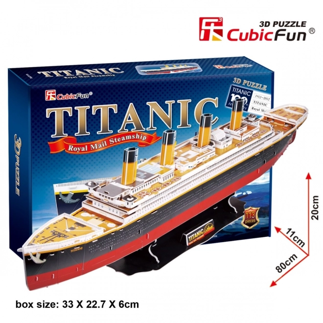 3D puzzle Titanic