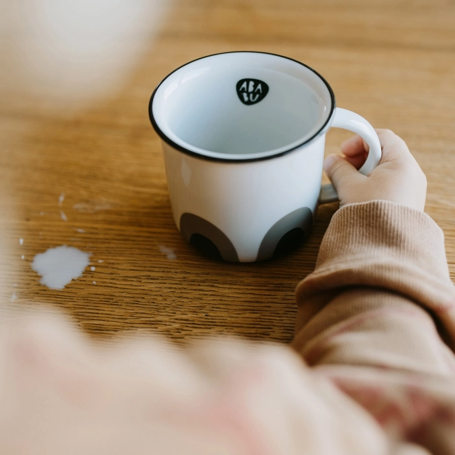 Ababu Porcelánový hrnek s jezevcem
