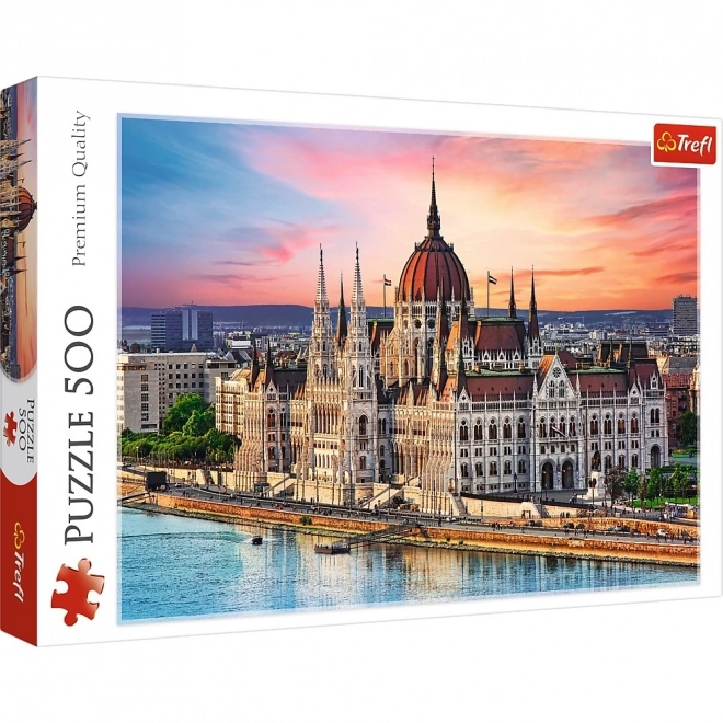 Puzzle 500 dílků Budapešť Maďarsko