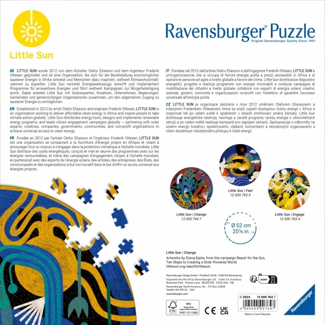 Puzzle Małe Slunce Změna 500 Dílů