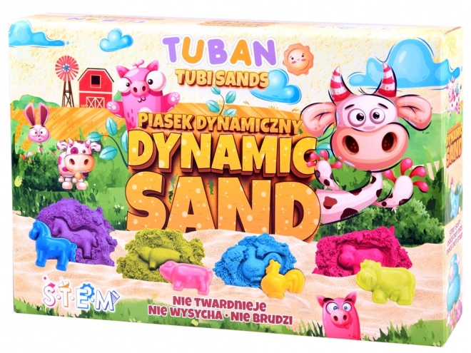 Dynamický písek sada Farma