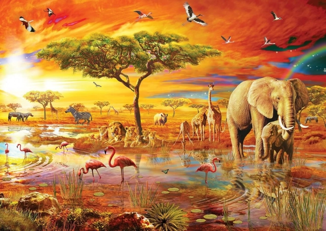 ART PUZZLE Puzzle Safari v Africe 3000 dílků