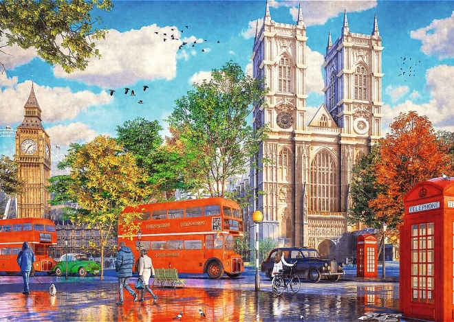 Puzzle TREFL Premium Plus Tea Time: Londýn 1000 dílků