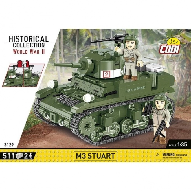 Sestava M3 Stuart 511 kostek