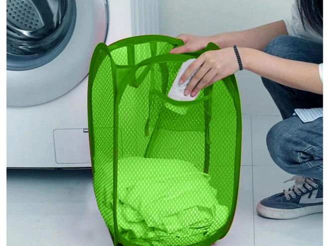 Skládací úložný koš na prádlo a hračky