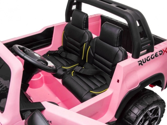 Terénní auto na akumulátor Toyota Hilux pro dvě osoby – Růžová