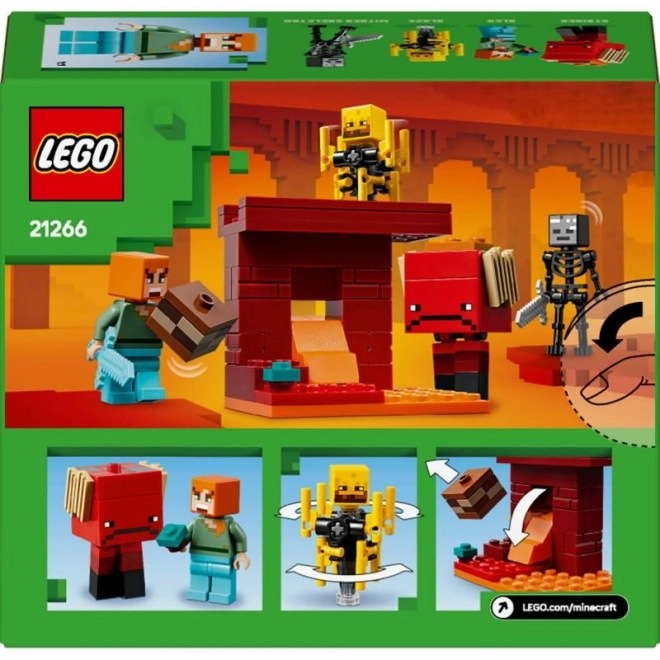 LEGO Minecraft Bitva na mostě v Netheru