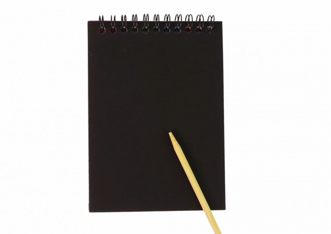 Zdrapávací notes pro děti oranžový