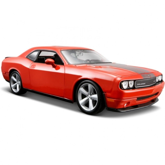 Složený model Dodge Challenger SRT8 2008 oranžový 1/24