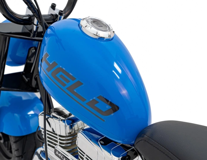 Motocykl Chopper Warrior Blue